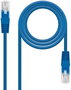 Nanocable Cable de Red RJ45 Cat5e U/UTP AWG24 2m Azul